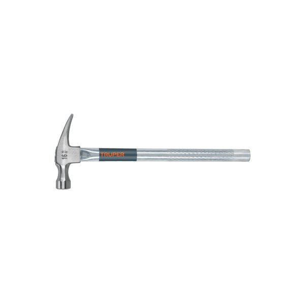 Martillo tubular pulido 16 oz uña recta Truper 16702