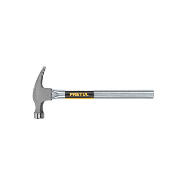 Martillo uña recta 16 oz mango tubular Pretul 20596