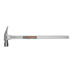 Martillo tubular pulido 20 oz uña recta Truper 16703