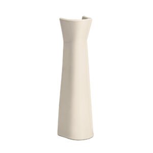 Pedestal de porcelana para lavabo marfil FOSET 49357