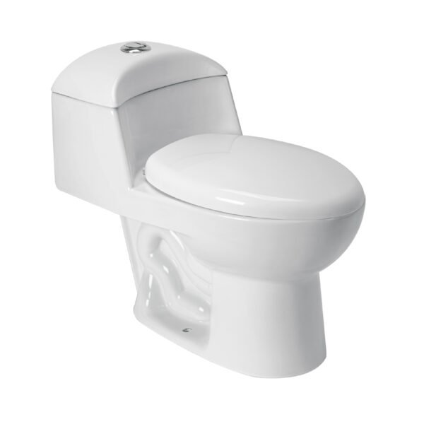 Sanitario one piece alargado de porcelana blanco FOSET 49135
