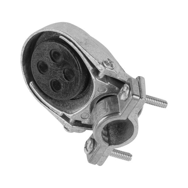 Mufa con abrazadera para tubo 1/2 Volteck 46942