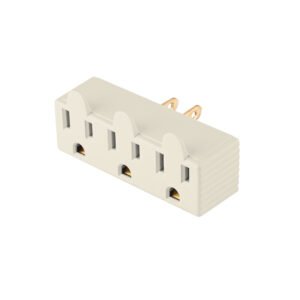 Multicontacto triple aterrizado barra Volteck 46810