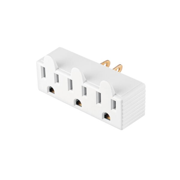 Multicontacto de barra triple aterrizado a granel Volteck 47199