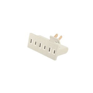 Multicontacto triple tipo bisagra Volteck 46809