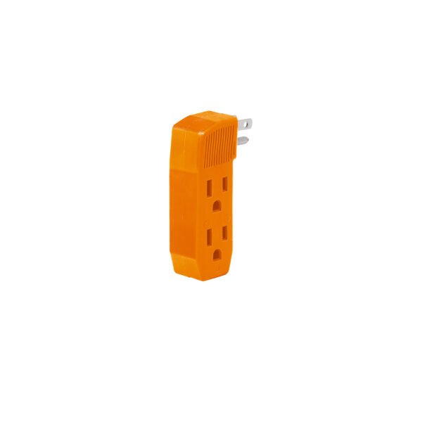 Multicontacto triple aterrizado tipo F reforzado Volteck 46803