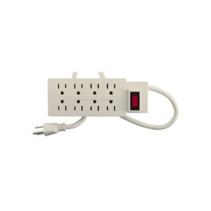 MUL-8.jpg Multicontacto 14 AWG uso rudo con 8 entradas Volteck 47186