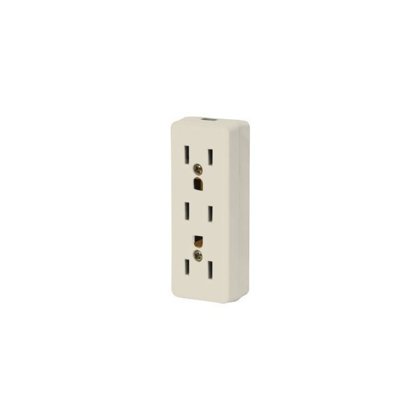Multicontacto triple para extensión 2 polos + tierra 46813
