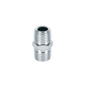 Niple de acero macho-macho cuerda 1/4 NPT PRETUL 27025