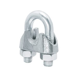 Blíster c/1 nudo (perro) de hierro p/cable de 1/2 Fiero 44087