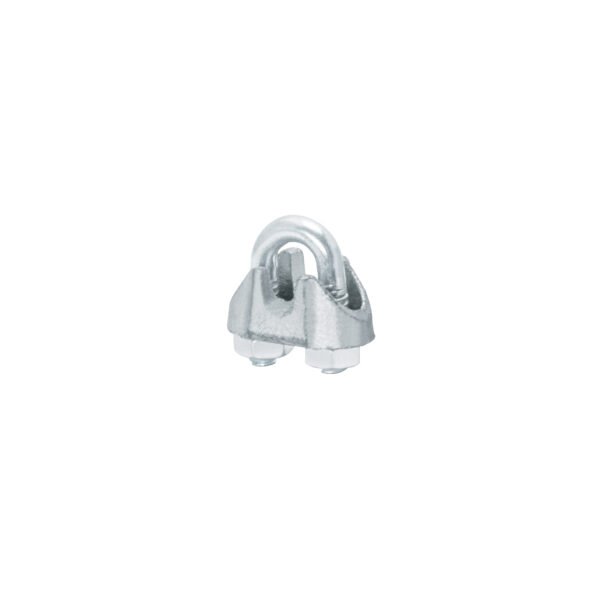 Blíster c/2 nudos (perros) de hierro p/cable de 1/8 Fiero 44082