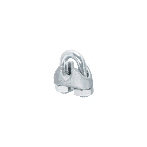 Bolsa c/50 nudos (perros) de hierro p/cable de 3/16 Fiero 40705