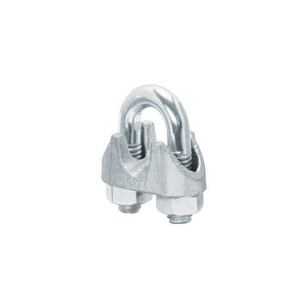 Bolsa c/25 nudos (perros) de hierro p/cable de 5/16 Fiero 40707