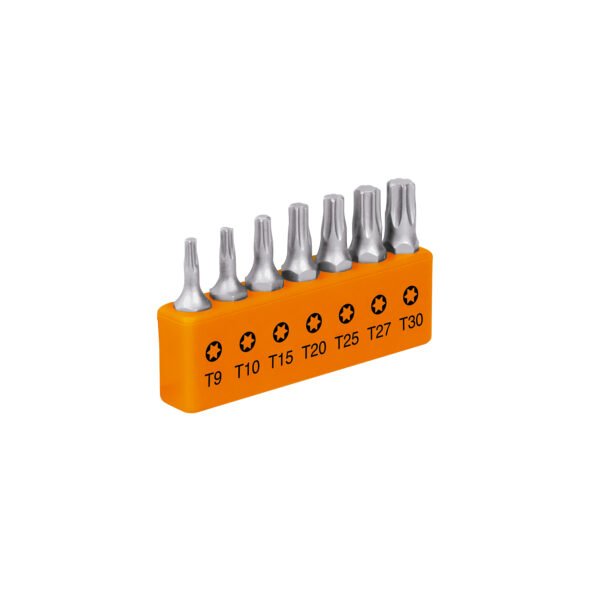 Juego de 7 puntas torx combinadas largo 1 Truper Expert 17795