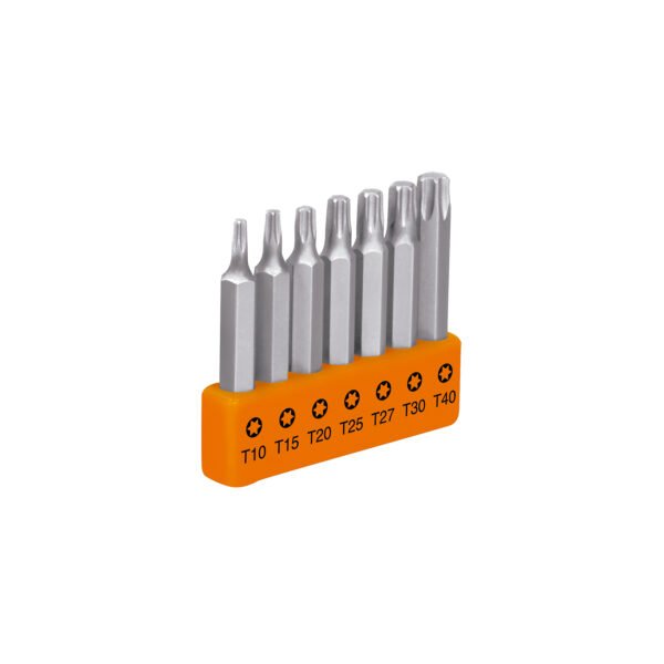 Juego de 7 puntas torx combinadas largo 2 Truper Expert 17796