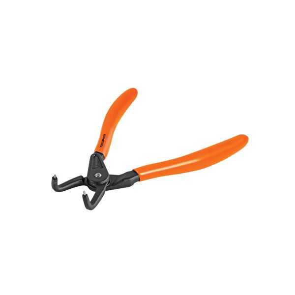 Pinza punta a 90° 6-3/4 para cerrar anillos mango de PVC 17362