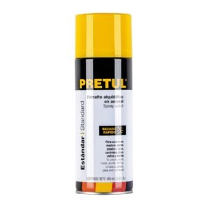 PA-AC-P.jpg Pintura en aerosol amarillo canario 400ml Pretul 27003