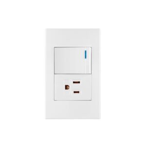 PA-APCO15-EB.jpg Placa armada 1 interruptor1contacto1.5modEspañola blanco 45591