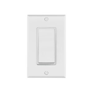 Placa armada con interruptor sencillo Classic Volteck 40017