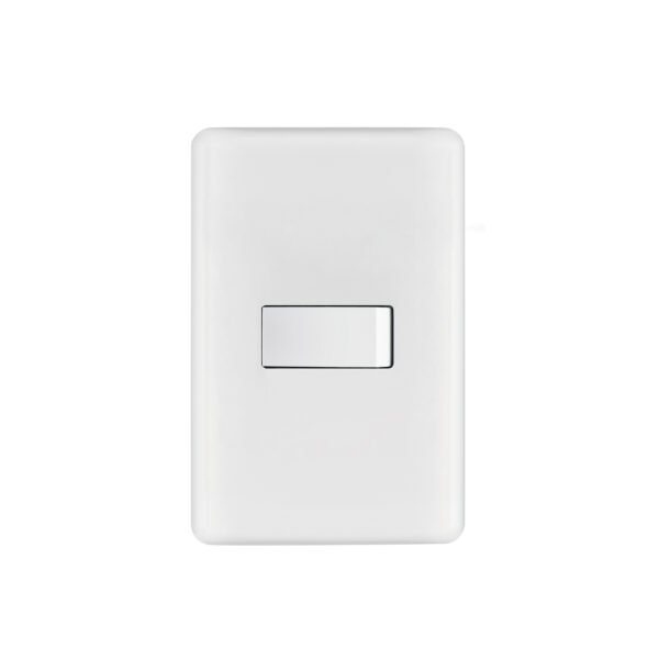 Placa armada con 1 interruptor de 3 vías Volteck Basic 25084
