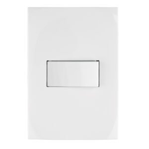 Placa armada con interruptor escalera línea Oslo blanco 46493