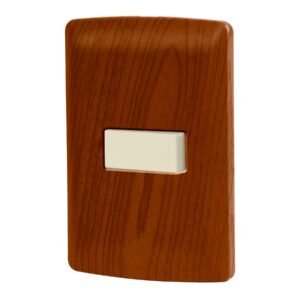 PA-APSE-IM.jpg Placa armada 1 interruptor sencillo madera línea Italiana 49923