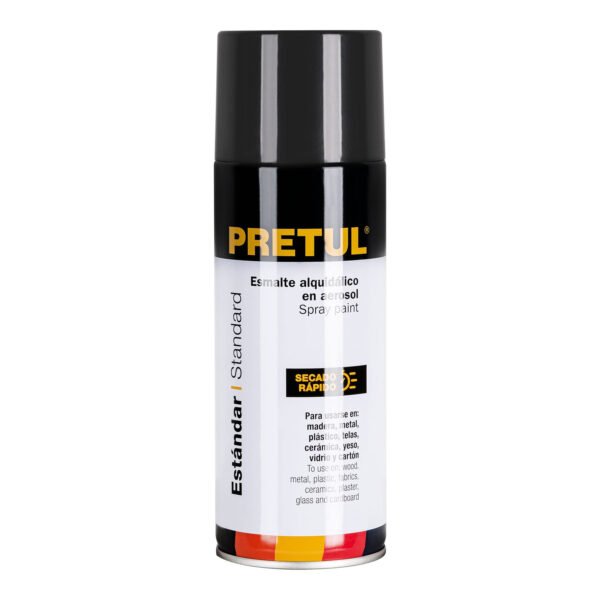 Pintura en aerosol gris oscuro 400 mlPretul 27004