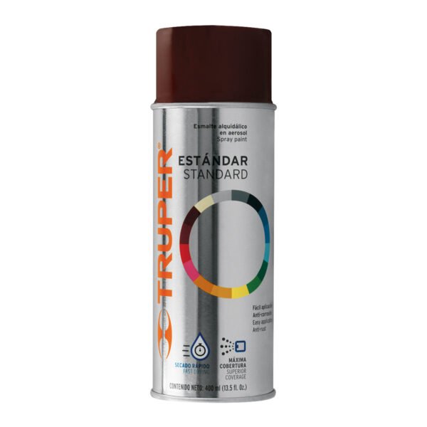 Pintura en aerosol guinda bote tradicional 400 ml 102805