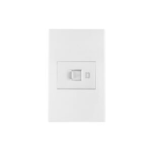 PA-TE-EB.jpg Placa armada 1 toma para teléfono 1.5 mod Española blanco 45607