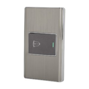 PA-TI-LA.jpg Placa armada acero 1 interruptor de timbre 1.5 mód Lisboa 47843