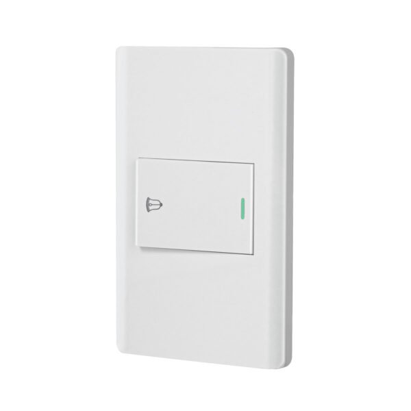 Placa armada blanca 1 interruptor de timbre 1.5 mód Lisboa 47963
