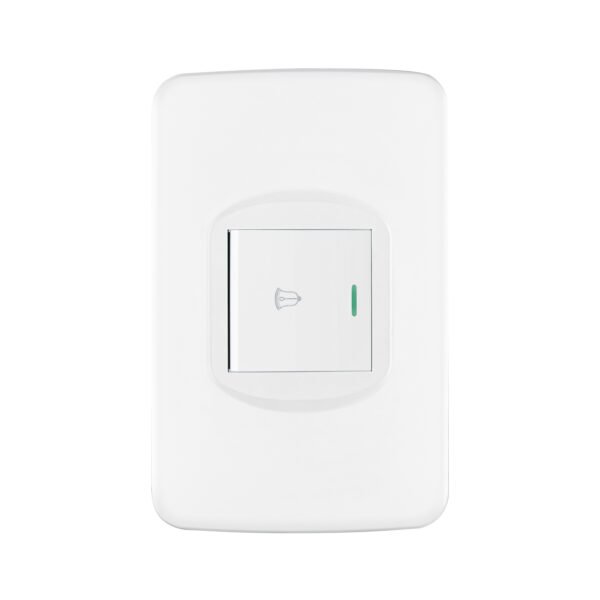 Placa armada 1 interruptor de timbre 1.5 módulos Toledo 29055