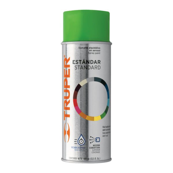 Pintura en aerosol verde ecológico bote tradicional 400ml 102833