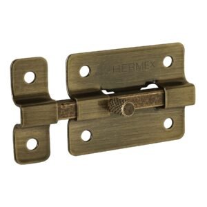 Pasador de barra plana 2 latón antiguo HERMEX 47925