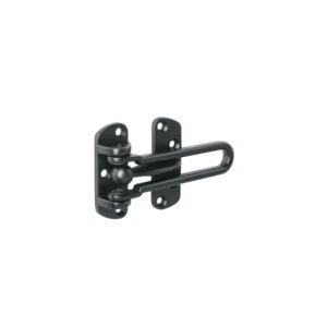Pasador abatible para puerta acabado negro HERMEX 45678