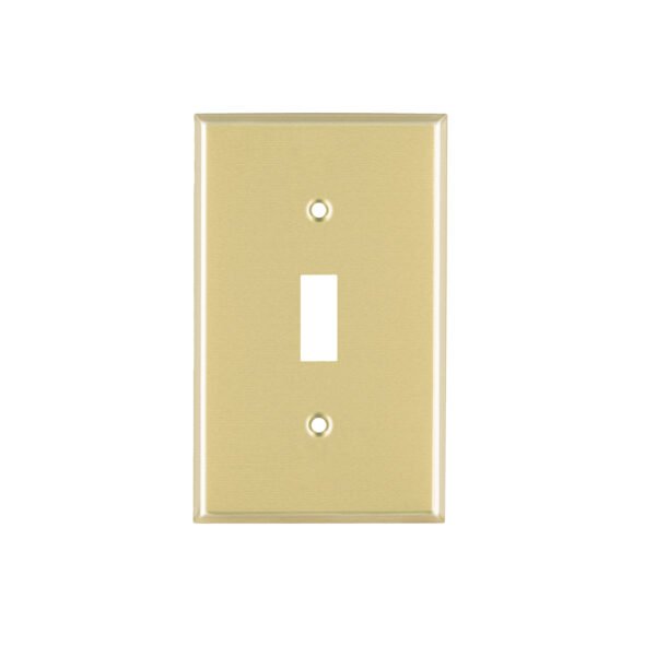 Placa para interruptor vertical de aluminio línea Standard 46417
