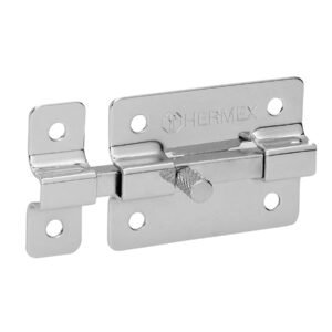 Pasador de barra plana 2 acabado cromo HERMEX 43713