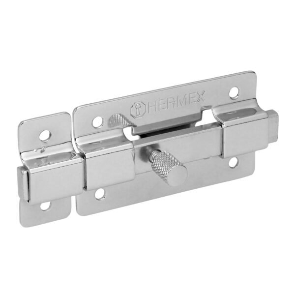Pasador de barra plana 3 acabado cromo HERMEX 43714