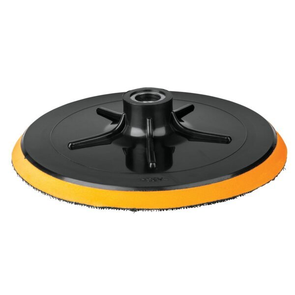 Respaldo de 7 hook and loop para pulidoras eje M14 TRUPER 101612