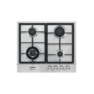 Parrilla gas empotrable 60cm 4 quem acero inox Riviera 48406