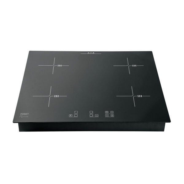 Parrilla inducción empotrable 60cm 4 quem vidrio Riviera 46916