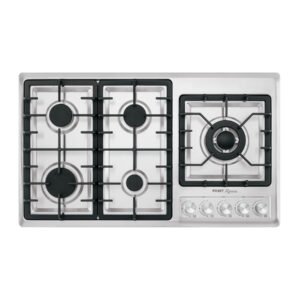 PAE-915GA.jpg Parrilla gas empotrable 90cm 5 quem lateral inox Riviera 48319