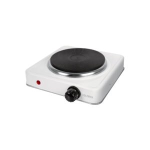 PAEL-1CD.jpg Parrilla eléctrica 1 quemador de disco blanca VOLTECK 49989