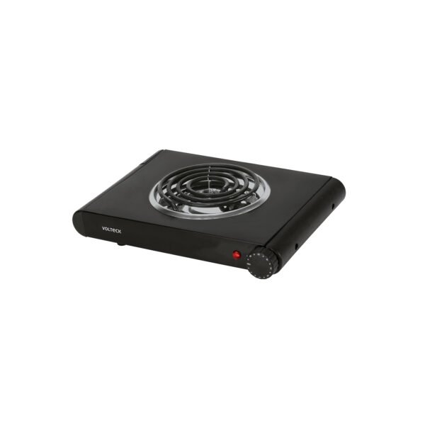 Parrilla eléctrica 1 quemador espiral negra VOLTECK 47556