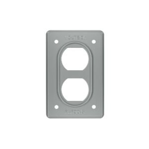 PAFDO-S.jpg Placa tipo FS doble de sobreponer Volteck 46430