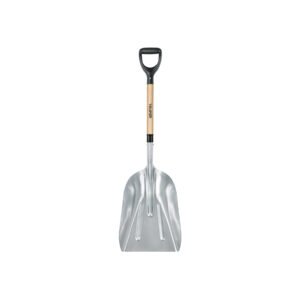 Pala sanitaria cabeza #14 de aluminio puño Y mango 27 17181