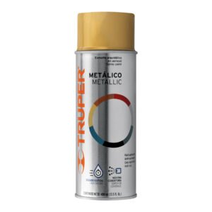Pintura en aerosol oro metálico bote tradicional 400 ml 102845
