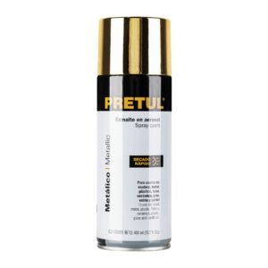 PAM-OR-P.jpg Pintura en aerosol metálica oro 400ml Pretul 27180