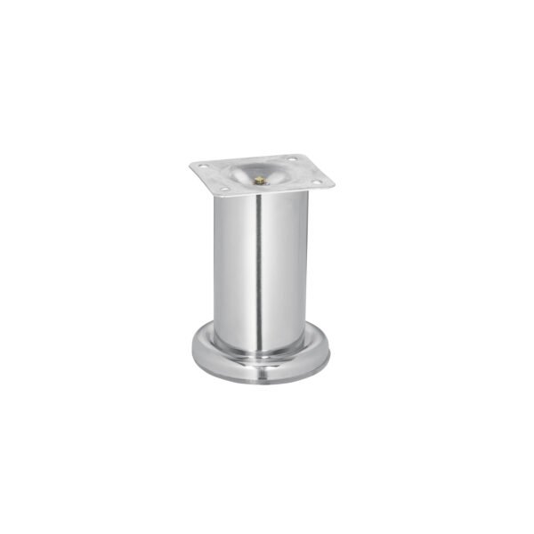 Pata para sofa y mueble cromo 100 mm altura HERMEX 49304
