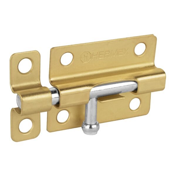 Pasador de barril de acero latón 3 HERMEX 45722